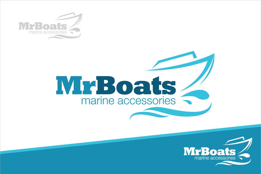 Participación en el concurso Nro.94 para                                                 Logo Design for mr boats marine accessories
                                            