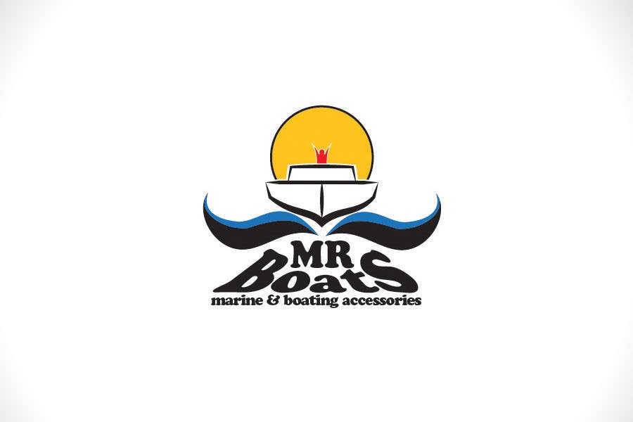 Penyertaan Peraduan #299 untuk                                                 Logo Design for mr boats marine accessories
                                            