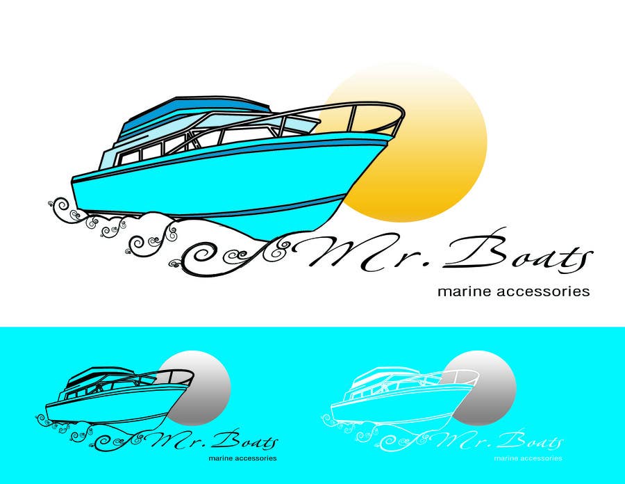 Natečajni vnos #159 za                                                 Logo Design for mr boats marine accessories
                                            
