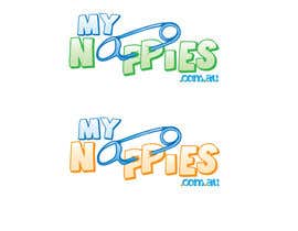#224 para Logo Design for My Nappies de eedzine