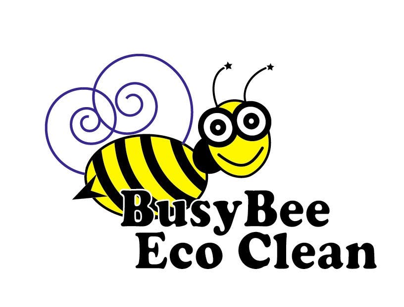 #349. pályamű a(z)                                                  Logo Design for BusyBee Eco Clean. An environmentally friendly cleaning company
                                             versenyre