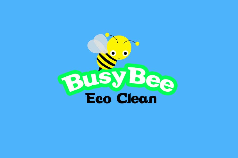 Penyertaan Peraduan #204 untuk                                                 Logo Design for BusyBee Eco Clean. An environmentally friendly cleaning company
                                            