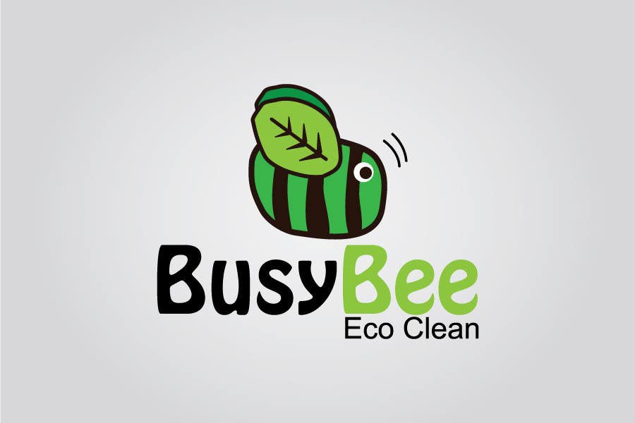 Natečajni vnos #198 za                                                 Logo Design for BusyBee Eco Clean. An environmentally friendly cleaning company
                                            