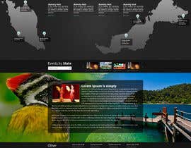 #3 para Design a Responsive Website Mockup for Tourism (Wire-frame Provided) por tania06
