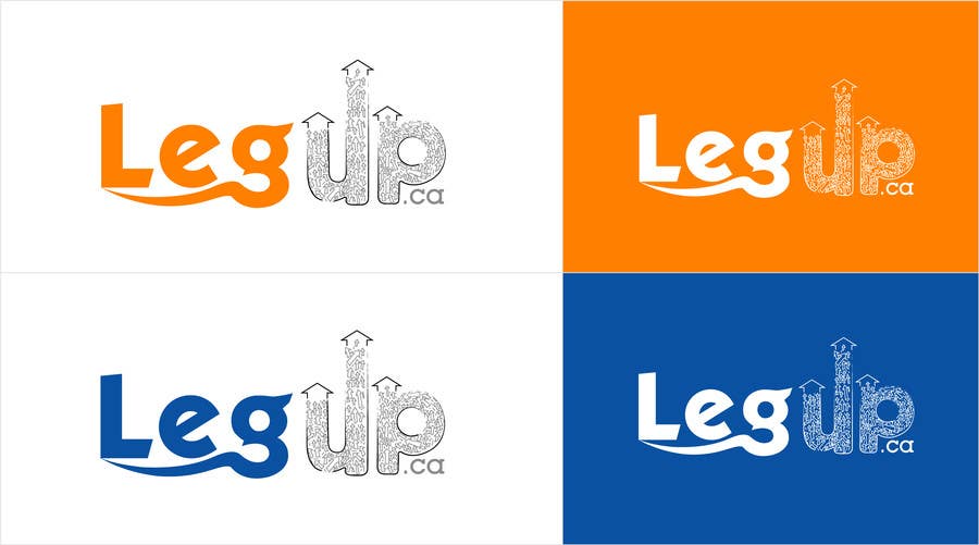 Participación en el concurso Nro.128 para                                                 Design a Logo for Crowdfunding Site "LegUp.ca"
                                            