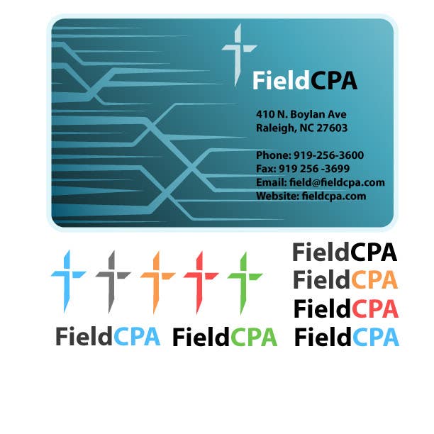 Penyertaan Peraduan #87 untuk                                                 Business Card Logo Design for FIELD CPA
                                            