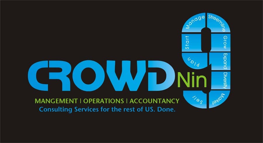 Participación en el concurso Nro.247 para                                                 Logo Design for CrowdNin9
                                            