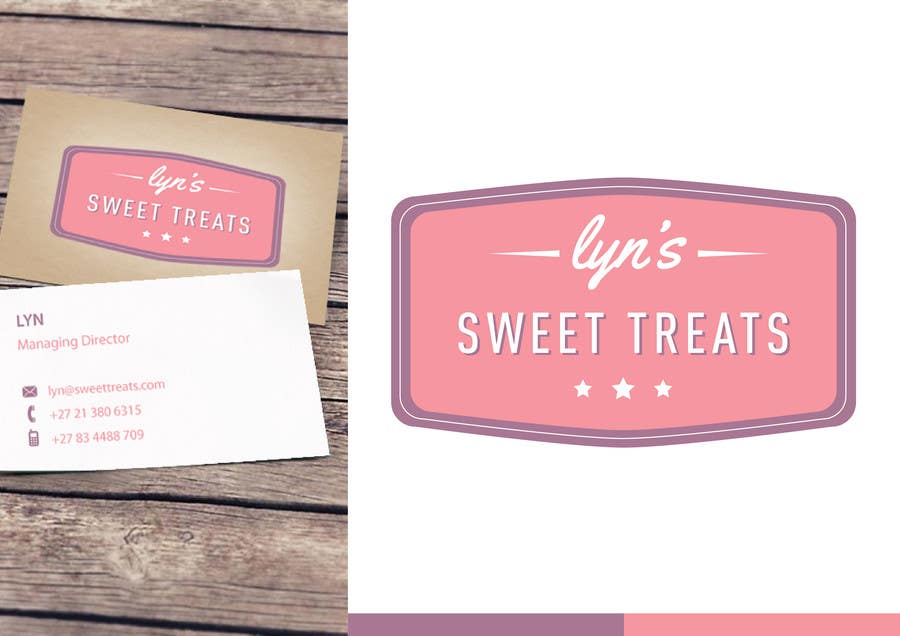 Bài tham dự cuộc thi #1 cho                                                 Business Card & Facebook Banner for Lyn's Sweet Treats
                                            