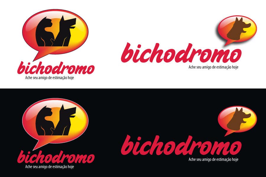 Kilpailutyö #74 kilpailussa                                                 Logo design for Bichodromo.com.br
                                            