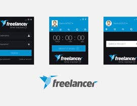 Nro 92 kilpailuun New Design for the Freelancer.com TimeTracker App käyttäjältä RamonDNC