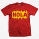 Ảnh thumbnail bài tham dự cuộc thi #232 cho                                                     Design a T-Shirt - Spanish Hello - Hola
                                                