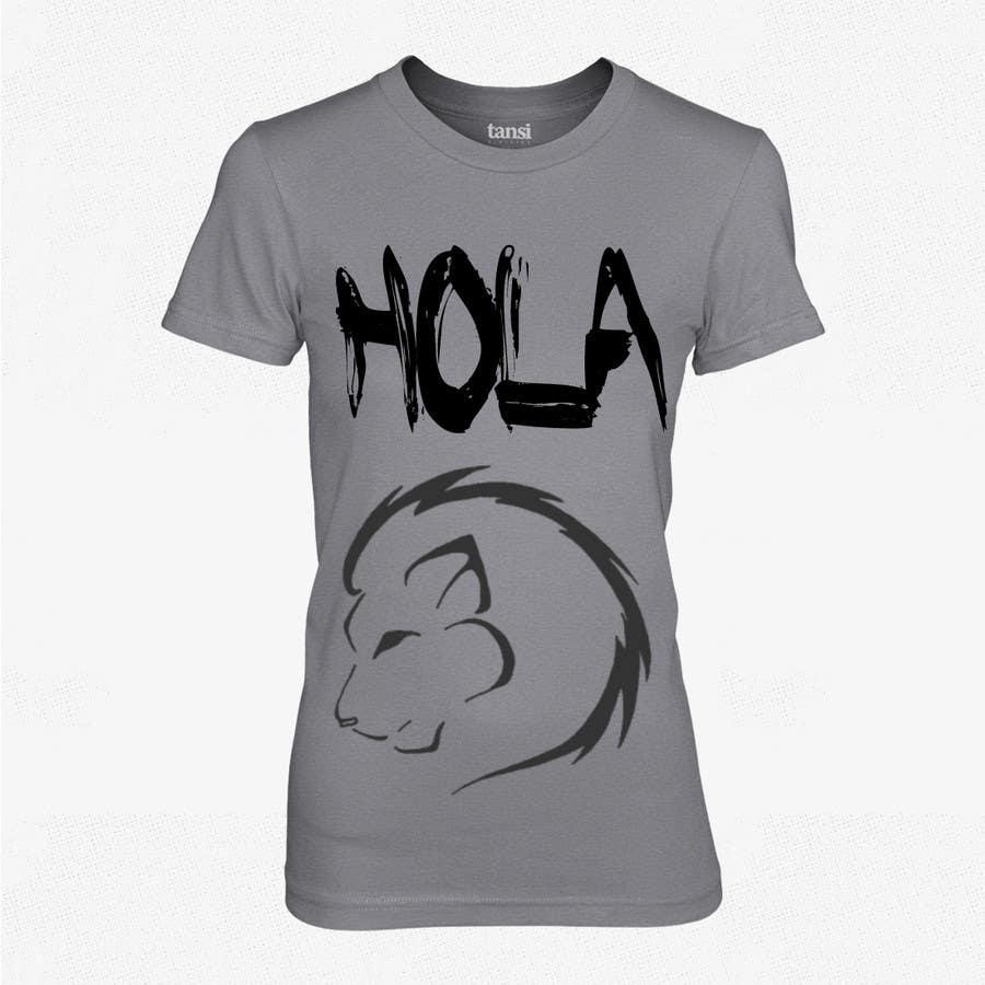 Bài tham dự cuộc thi #146 cho                                                 Design a T-Shirt - Spanish Hello - Hola
                                            