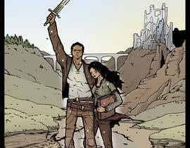 #34 untuk Fantasy Novel Coverpage Illustration oleh abdolilustrador