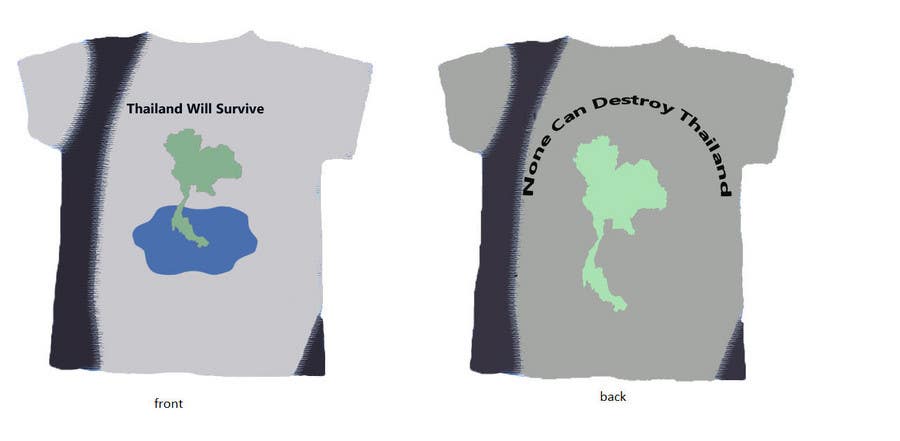 Natečajni vnos #78 za                                                 T-Shirt Design for Thai Flood Victims
                                            