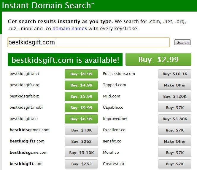 Penyertaan Peraduan #65 untuk                                                 Domain name for website selling Toys and Games products
                                            