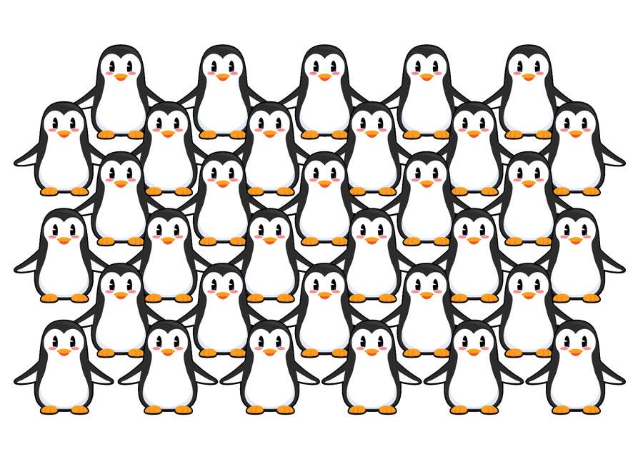 Entri Kontes #26 untuk                                                Illustrate a Cute Penguin and His Group!!!
                                            
