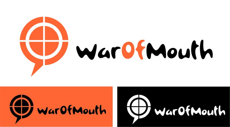 Penyertaan Peraduan #37 untuk                                                 Design a Logo for WarOfMouth
                                            