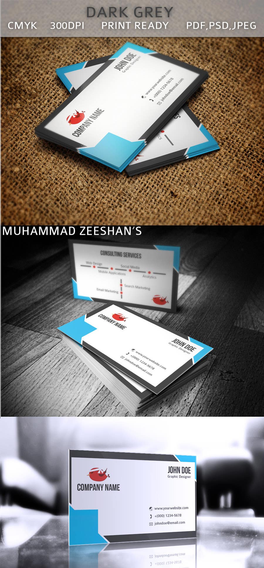 Proposition n°18 du concours                                                 Create Business Cards for Technology Company
                                            