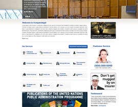 #3 for Home page design plus logo - legal site by nitinatom