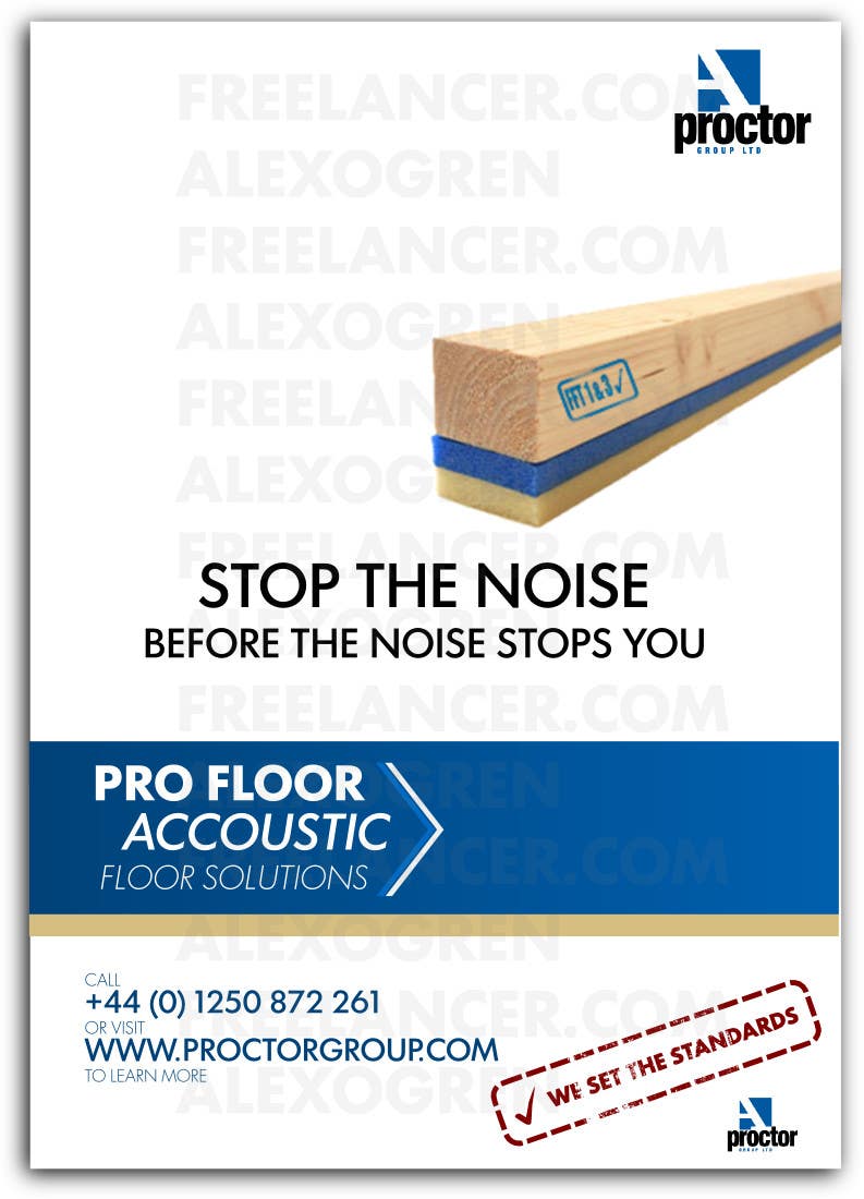 Inscrição nº 83 do Concurso para                                                 Design an Advertisement for Acoustic Floor Solutions
                                            