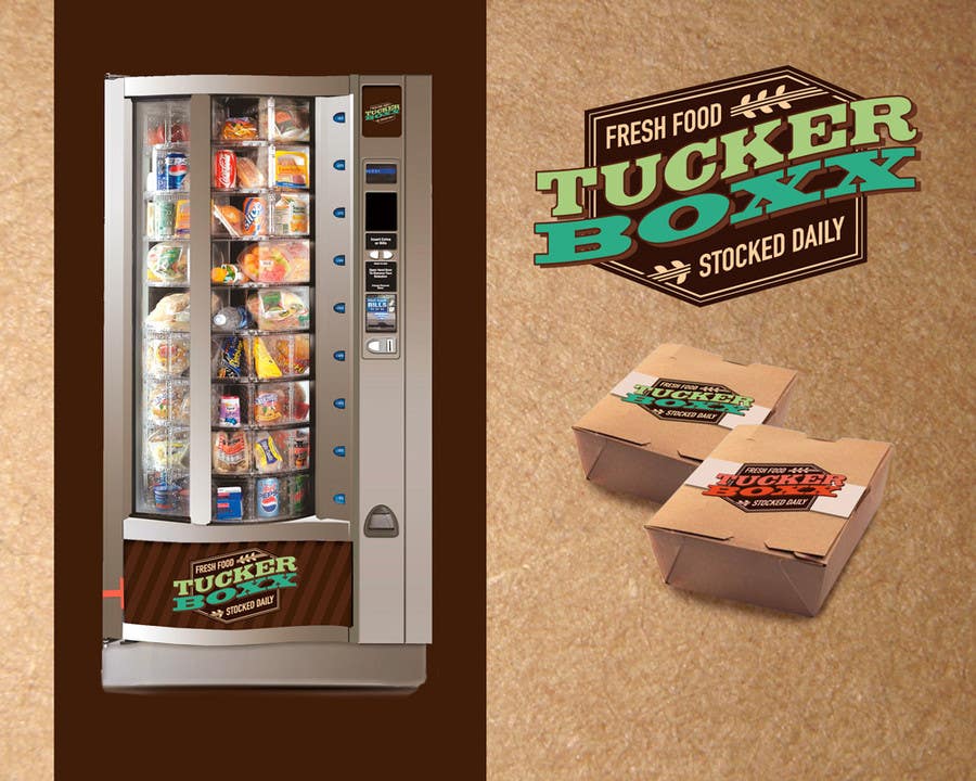 Proposition n°116 du concours                                                 Graphic Design (logo, signage design) for TuckerBoxx fresh food vending machines
                                            