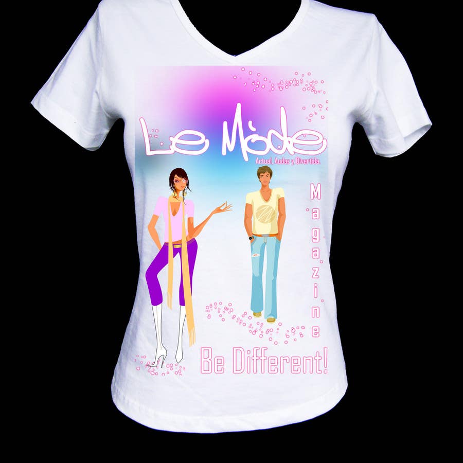 Contest Entry #40 for                                                 T-shirt Design for Le Mode Magazine
                                            