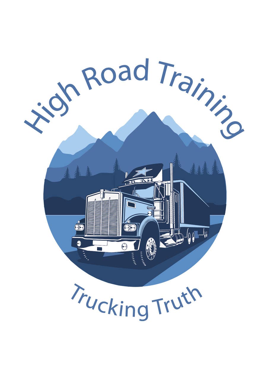 Penyertaan Peraduan #146 untuk                                                 Design a Logo for TruckingTruth.com High Road CDL Training Program
                                            