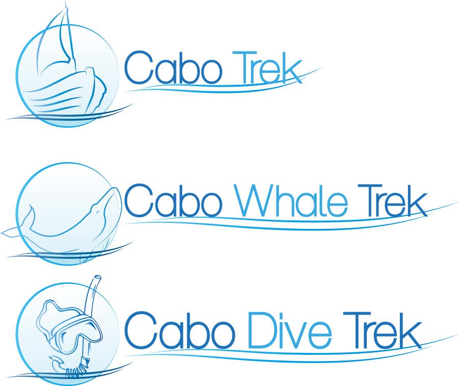 Kilpailutyö #40 kilpailussa                                                 Design a Logo for Cabo Trek | Whale watching and more
                                            