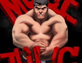 #47 cho Illustrate a massive muscular character for company mascot - must be original work!! bởi Createrra8