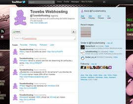 Nro 24 kilpailuun Twitter Background for towebs.com käyttäjältä pxleight