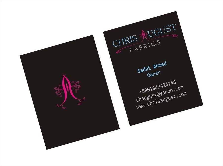 Contest Entry #332 for                                                 Logo Design for Chris August Fabrics
                                            