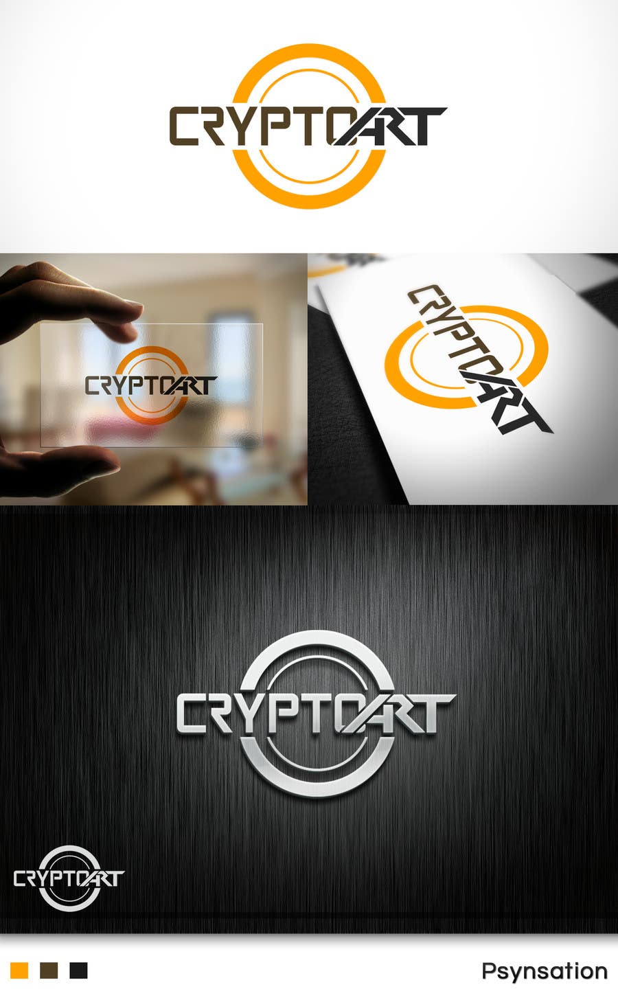 Kilpailutyö #16 kilpailussa                                                 Design a logo for CRYPTOART
                                            