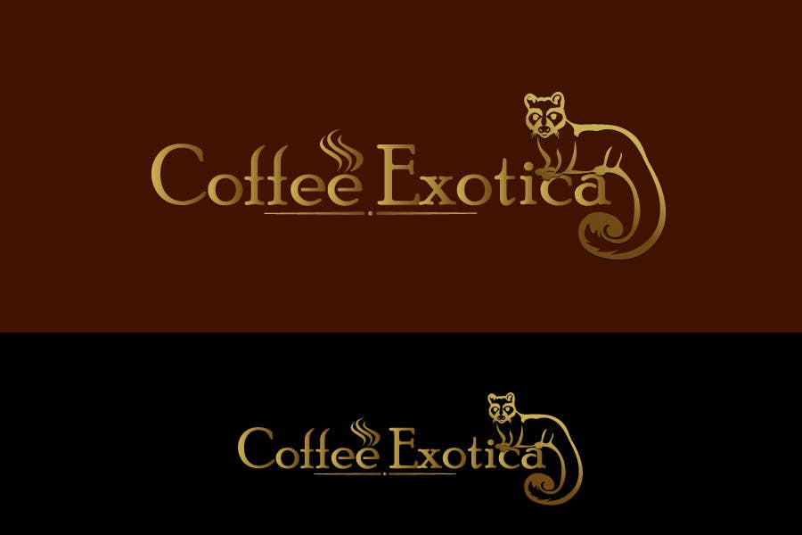 Wasilisho la Shindano #82 la                                                 Design a Logo for "Coffee Exotica" website selling Kopi Luwak!!!!!!
                                            