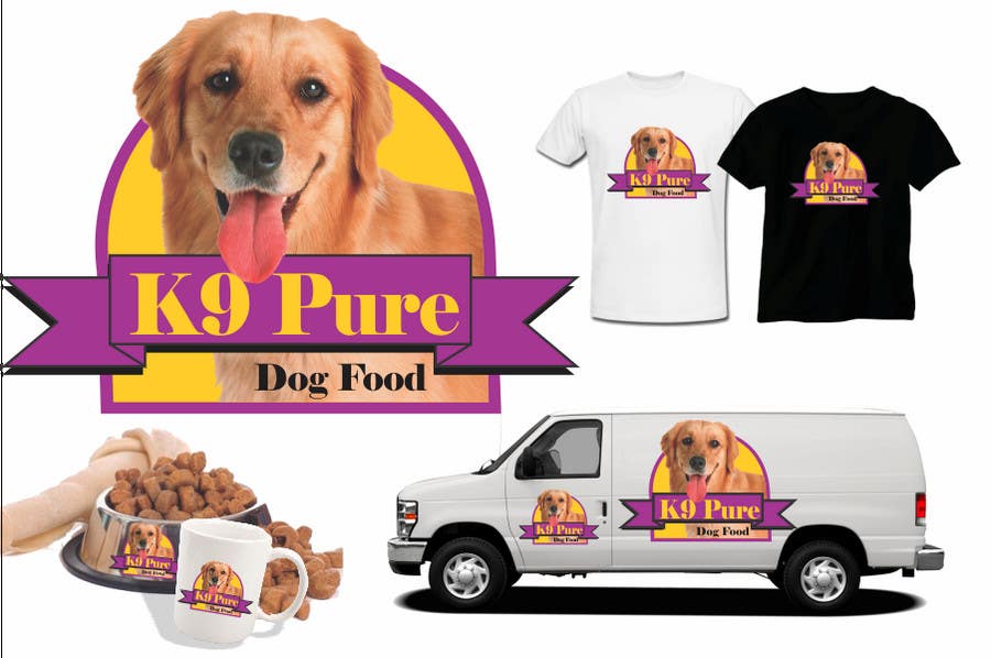 Wettbewerbs Eintrag #123 für                                                 Graphic Design / Logo design for K9 Pure, a healthy alternative to store bought dog food.
                                            