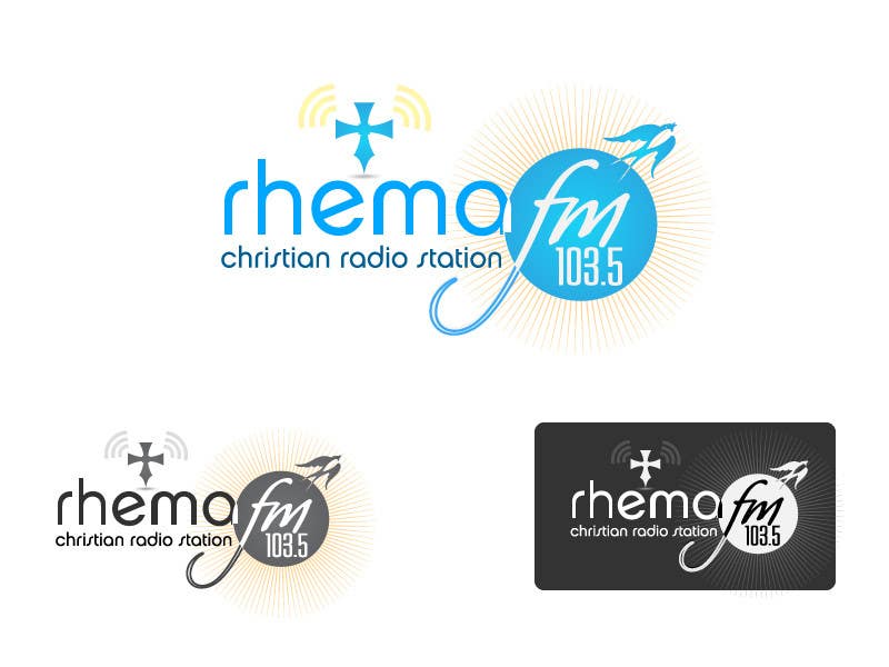 Intrarea #312 pentru concursul „                                                Logo Design for Rhema FM 103.5
                                            ”