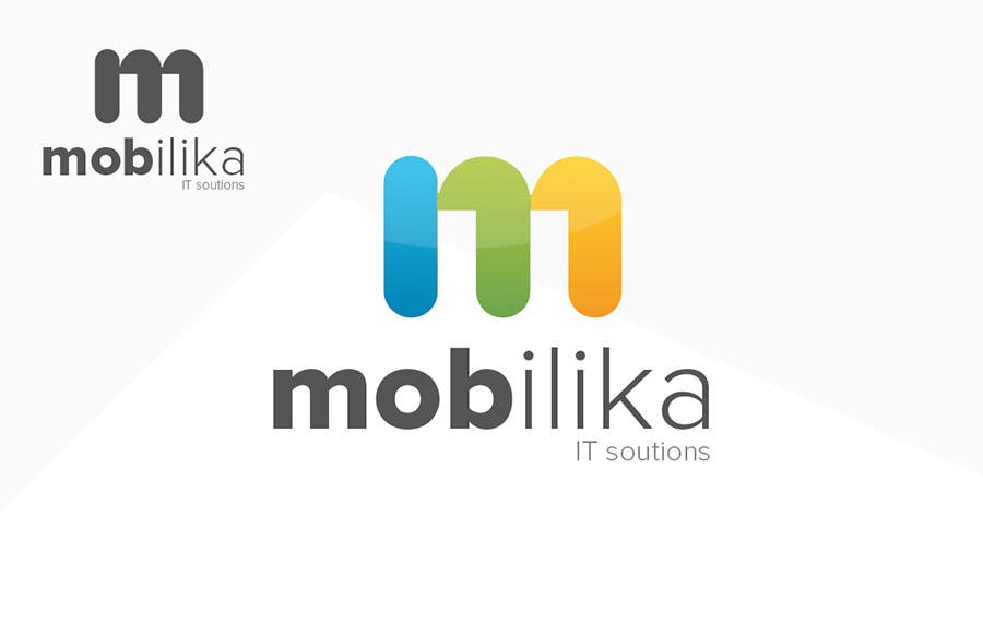 Συμμετοχή Διαγωνισμού #75 για                                                 Design a Logo for Mobilika (IT Company)
                                            