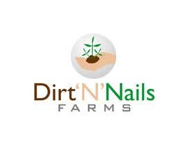 #44 para Design a Logo for Dirt ‘N’ Nails Farms company por trying2w
