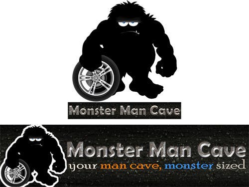 Proposition n°16 du concours                                                 Design a Logo and Banner for MonsterManCave.com
                                            