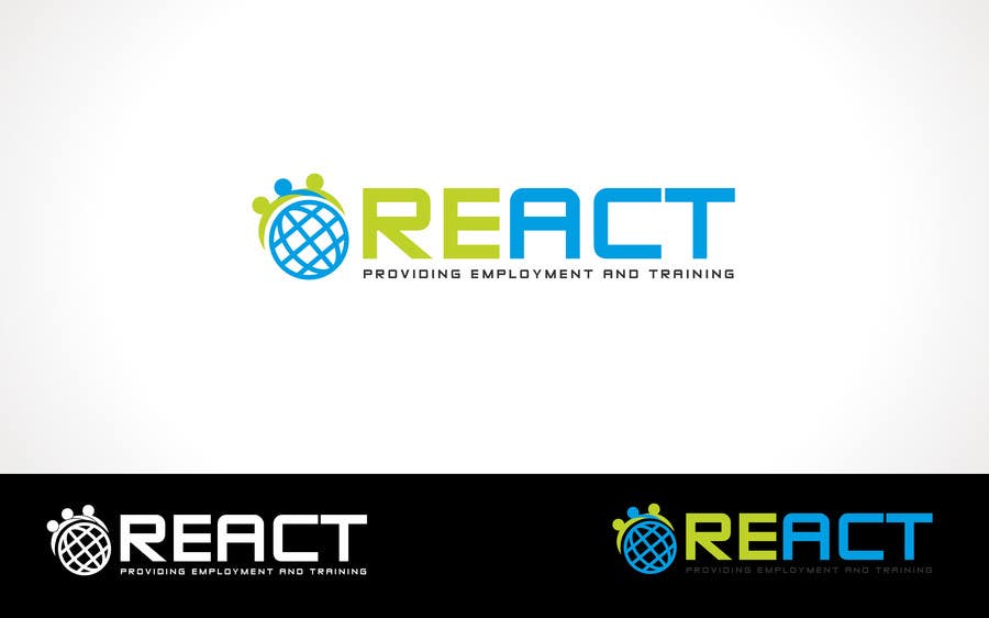 Bài tham dự cuộc thi #193 cho                                                 Design en logo for REACT
                                            