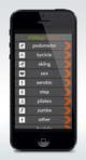Imej kecil Penyertaan Peraduan #84 untuk                                                     Design for mobile app "Vitalia tracker" (design only)
                                                