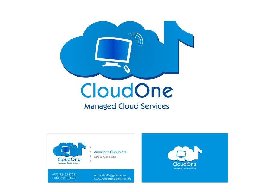 Penyertaan Peraduan #91 untuk                                                 We need a logo design for our new company, Cloud One.
                                            