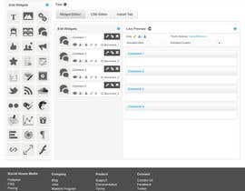 nº 38 pour Website Design for Social House Media: Widget Page par tuanrobo 