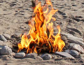 #3 для 6 Photo&#039;s Add Realistic looking Fire  &quot;REAL LOOKING FIRE&quot; to beach photo&#039;s. от Dyord