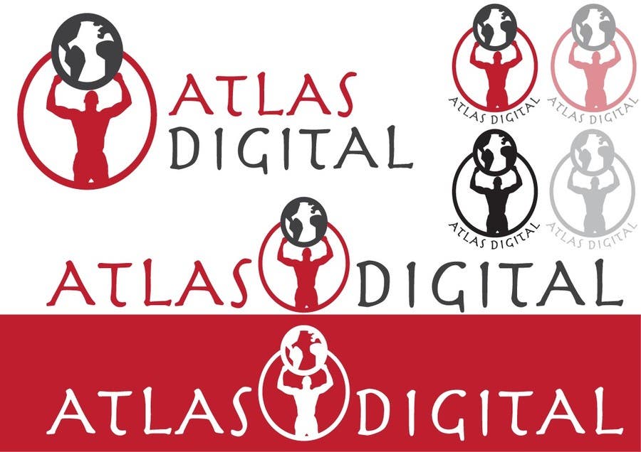 Inscrição nº 90 do Concurso para                                                 Improve a logo for Atlas digital
                                            