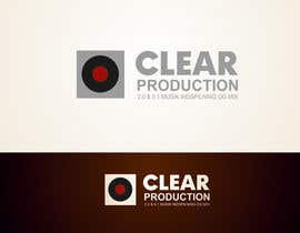 nº 793 pour Logo Design for &quot;CLEAR PRODUCTION&quot; - Recording a mixing studio in Copenhagen par makovski 