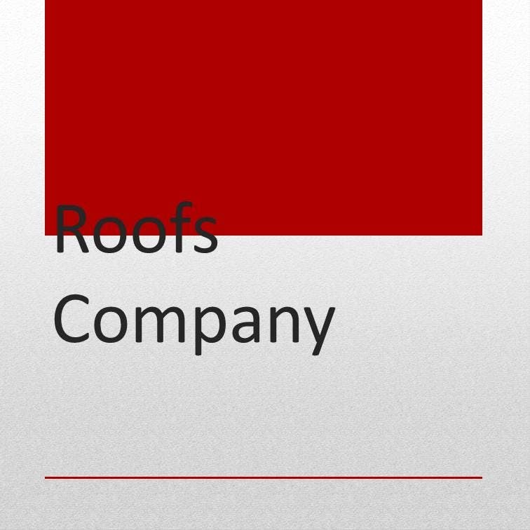 Kilpailutyö #178 kilpailussa                                                 Name for Roofing Company
                                            