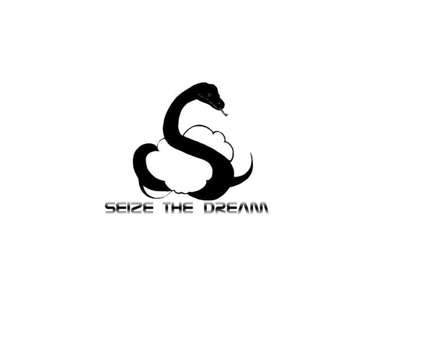 Proposition n°12 du concours                                                 Design a Logo that represents "Seize The Dream" with a snake and cloud
                                            