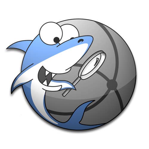 Proposition n°29 du concours                                                 Logo for Software called Shark Spy
                                            