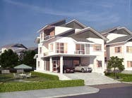 3D Animation Entri Peraduan #21 for 3D design with photo quality for house - exterior and interior