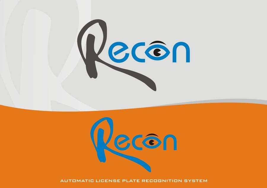 Bài tham dự cuộc thi #18 cho                                                 Design a Logo for RECON - Automatic License Plate Recognition System
                                            